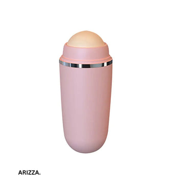 Volcanic Stone Face Oil Absorbing Roller Pink