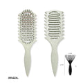 3 in 1 Curl Define Styling Brush Hollow Out Detangling Hair Brush Tangled Hair Comb Shaping Defining Curls Barber