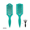 3 in 1 Curl Define Styling Brush Hollow Out Detangling Hair Brush Tangled Hair Comb Shaping Defining Curls Barber