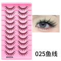 Anime Winged Natural False Eyelashes 025-