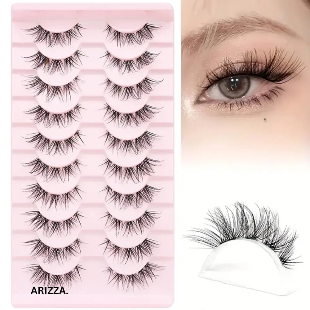 Anime Winged Natural False Eyelashes