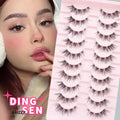 Anime Winged Natural False Eyelashes
