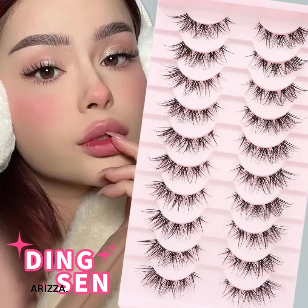 Anime Winged Natural False Eyelashes