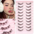 Anime Winged Natural False Eyelashes