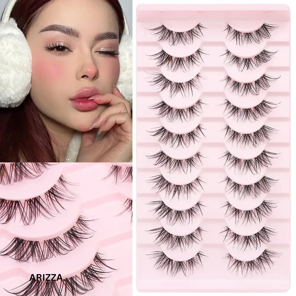 Anime Winged Natural False Eyelashes
