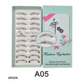 Anime Winged Natural False Eyelashes A05