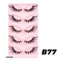 Anime Winged Natural False Eyelashes B77