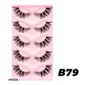 Anime Winged Natural False Eyelashes B79
