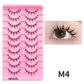 Anime Winged Natural False Eyelashes M4