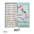 Anime Winged Natural False Eyelashes N07