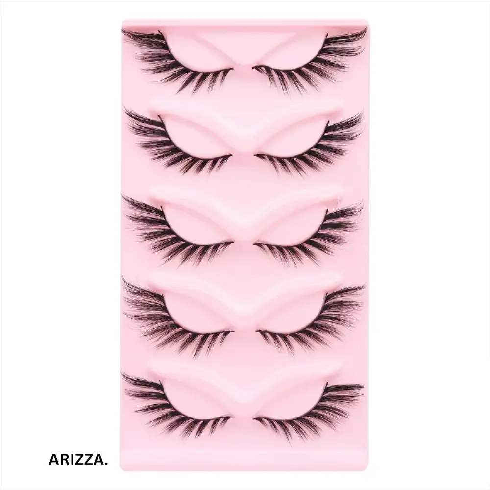 Anime Winged Natural False Eyelashes X127