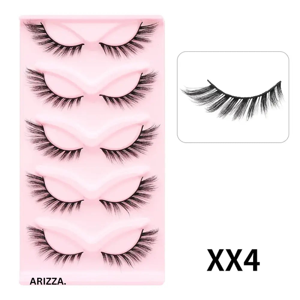 Anime Winged Natural False Eyelashes XX4