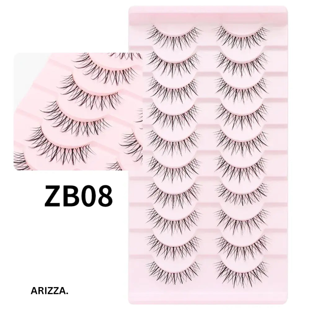 Anime Winged Natural False Eyelashes ZB08