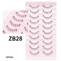 Anime Winged Natural False Eyelashes ZB28