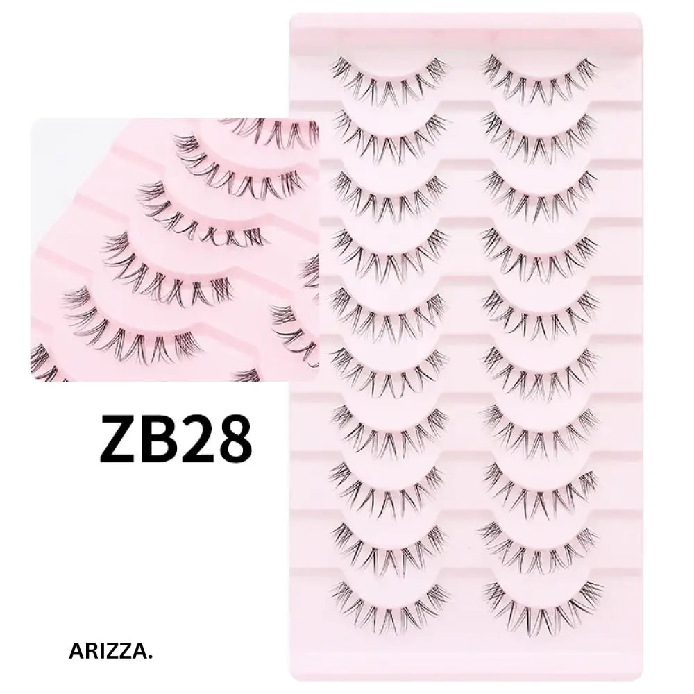 Anime Winged Natural False Eyelashes ZB28