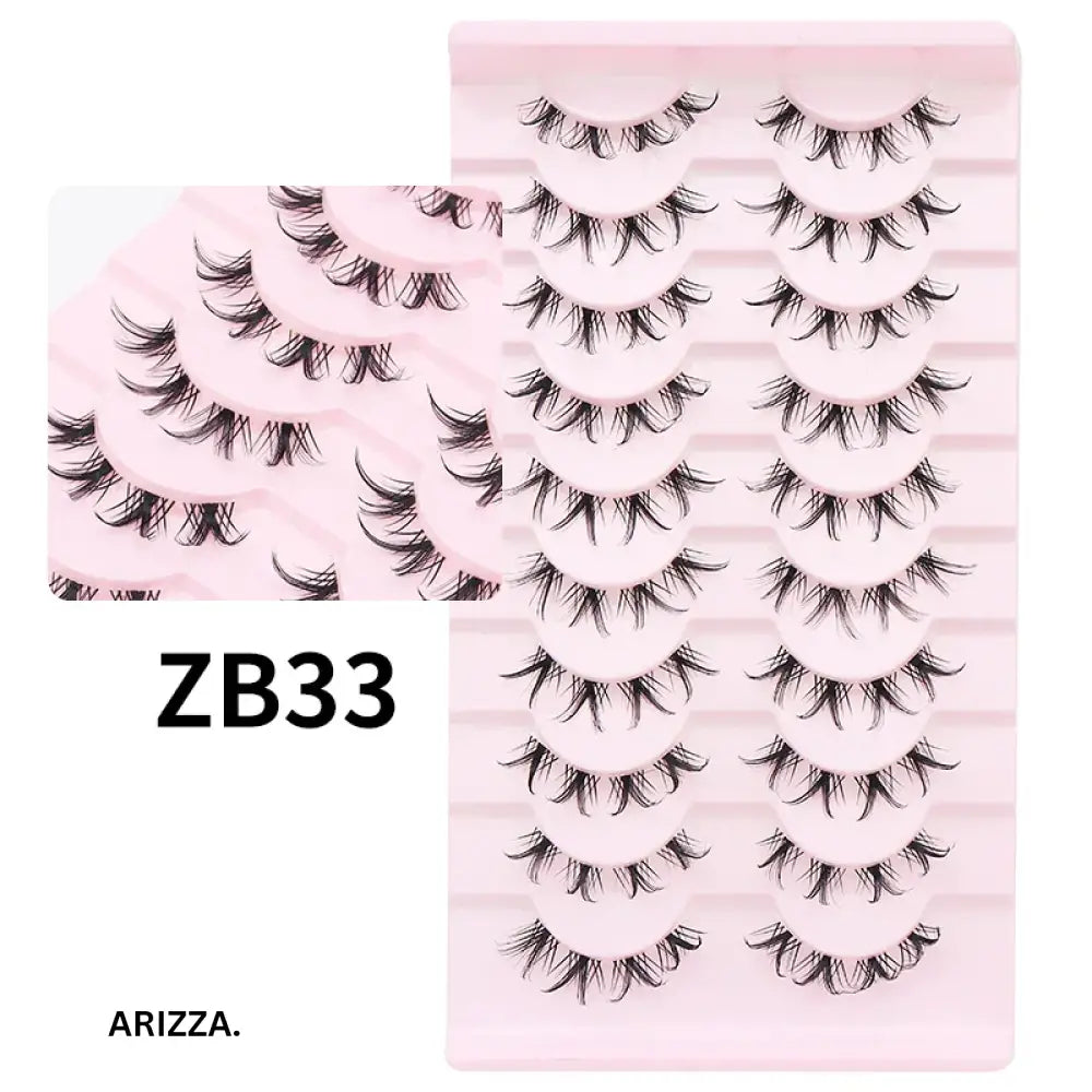Anime Winged Natural False Eyelashes ZB33