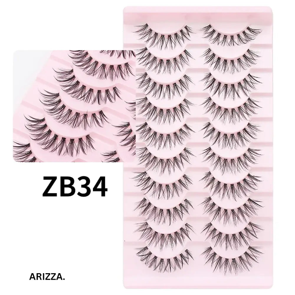 Anime Winged Natural False Eyelashes ZB34