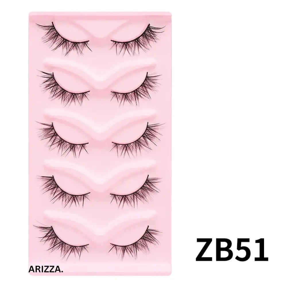 Anime Winged Natural False Eyelashes ZB51-1