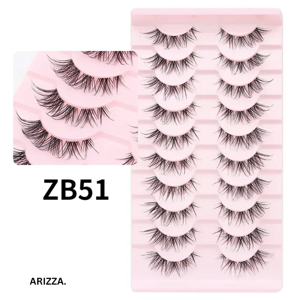 Anime Winged Natural False Eyelashes ZB51
