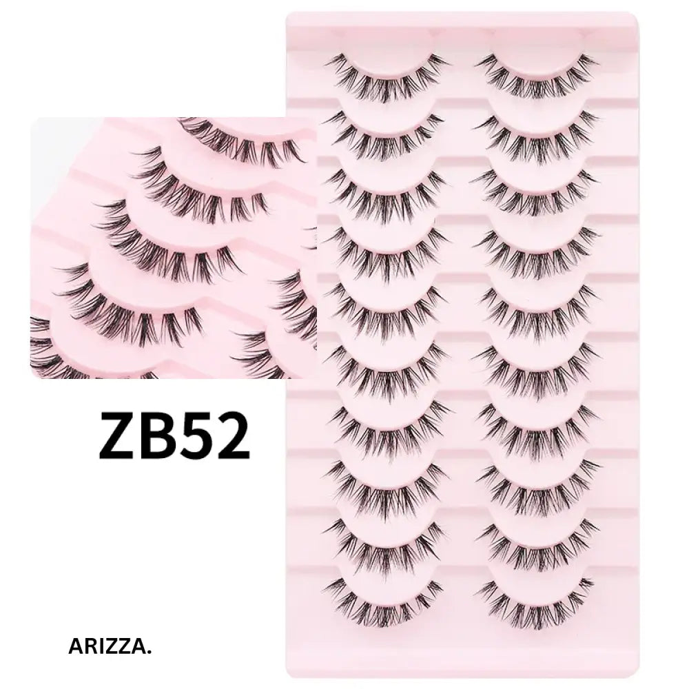Anime Winged Natural False Eyelashes ZB52