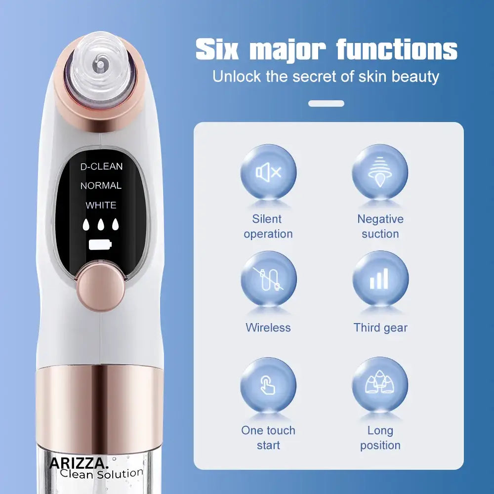 Bubble Facial Blackhead Removal Vacuum White