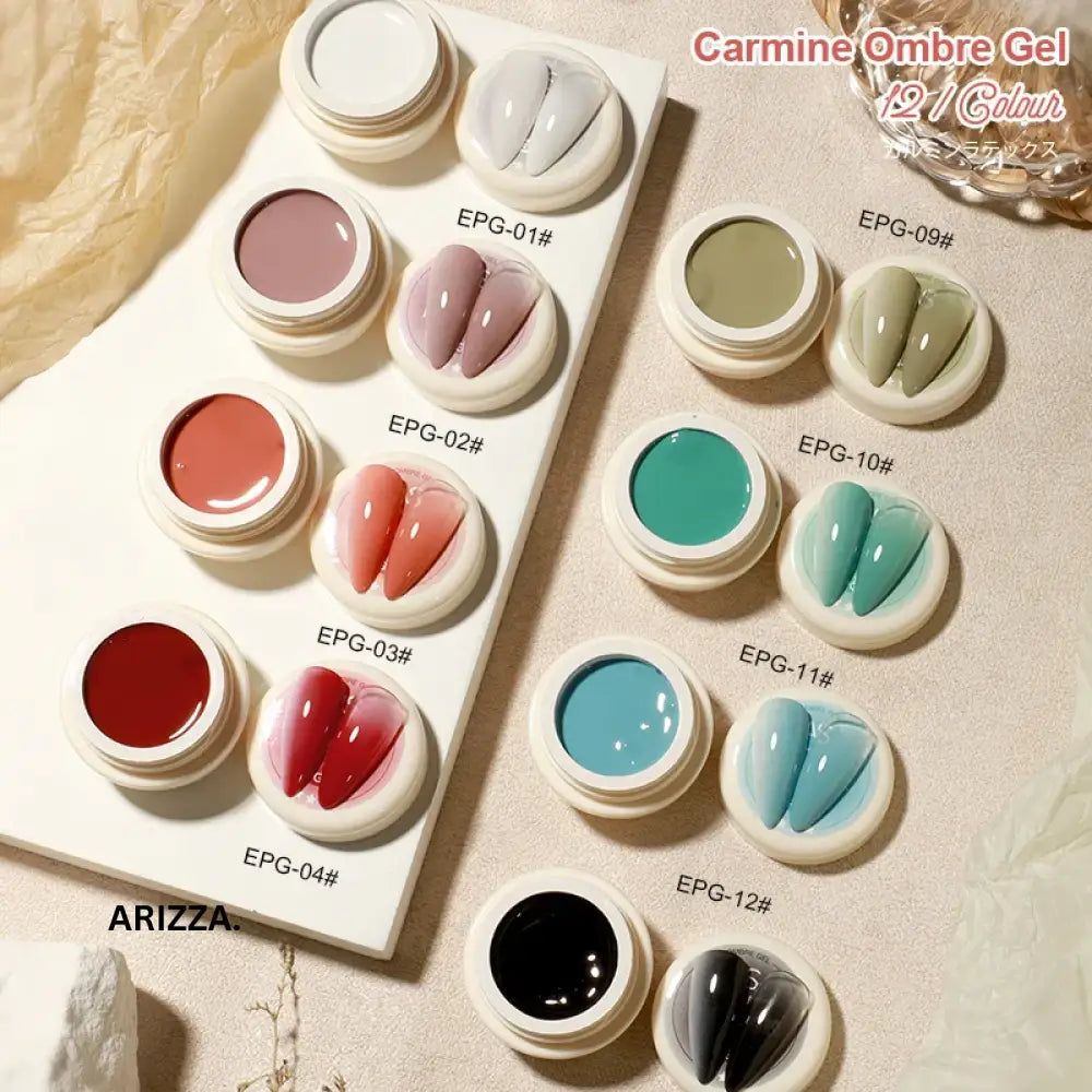 Colors Change Long Lasting Nail Art Gel 12pcs EPG set