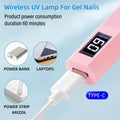 Convenient Handheld Nail Dryer Lamp