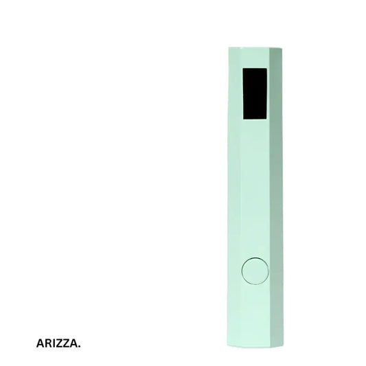 Convenient Handheld Nail Dryer Lamp Green display