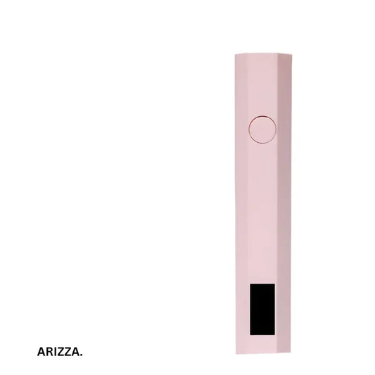 Convenient Handheld Nail Dryer Lamp Pink display