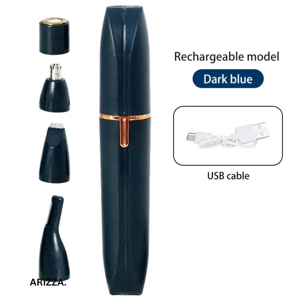 Electric Skin Care Body Hair Removal Epilator Blue USB
