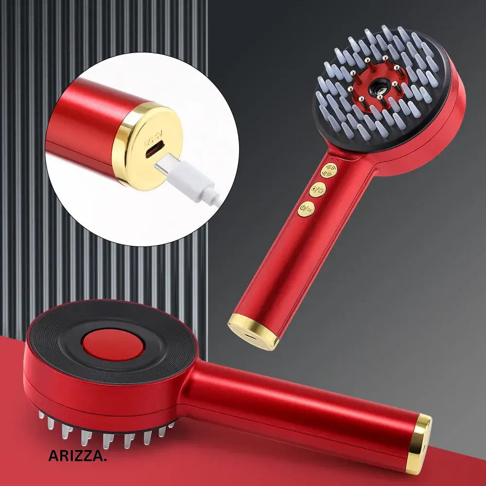 Electric Spray Massage Light Follicle Comb Type A hair comb