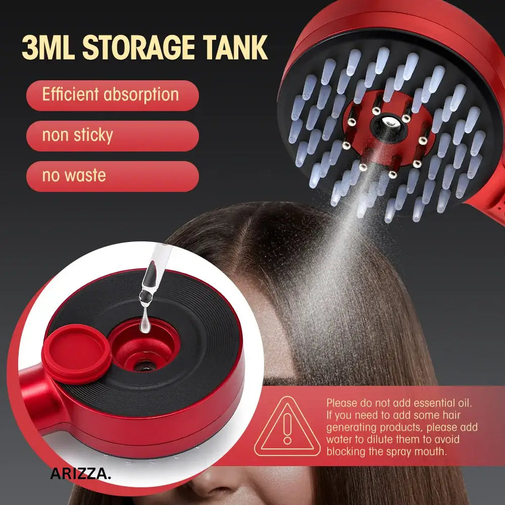 Electric Spray Massage Light Follicle Comb Type A hair comb