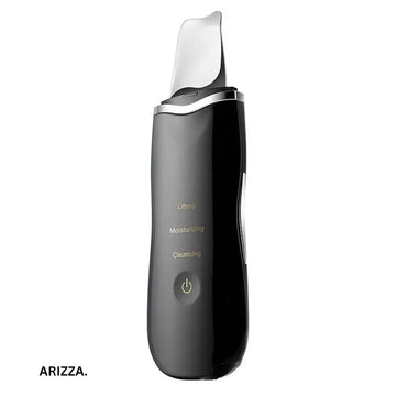 Electric Vibration Ultrasonic Skin Scrubber Black