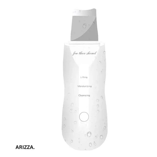 Electric Vibration Ultrasonic Skin Scrubber White