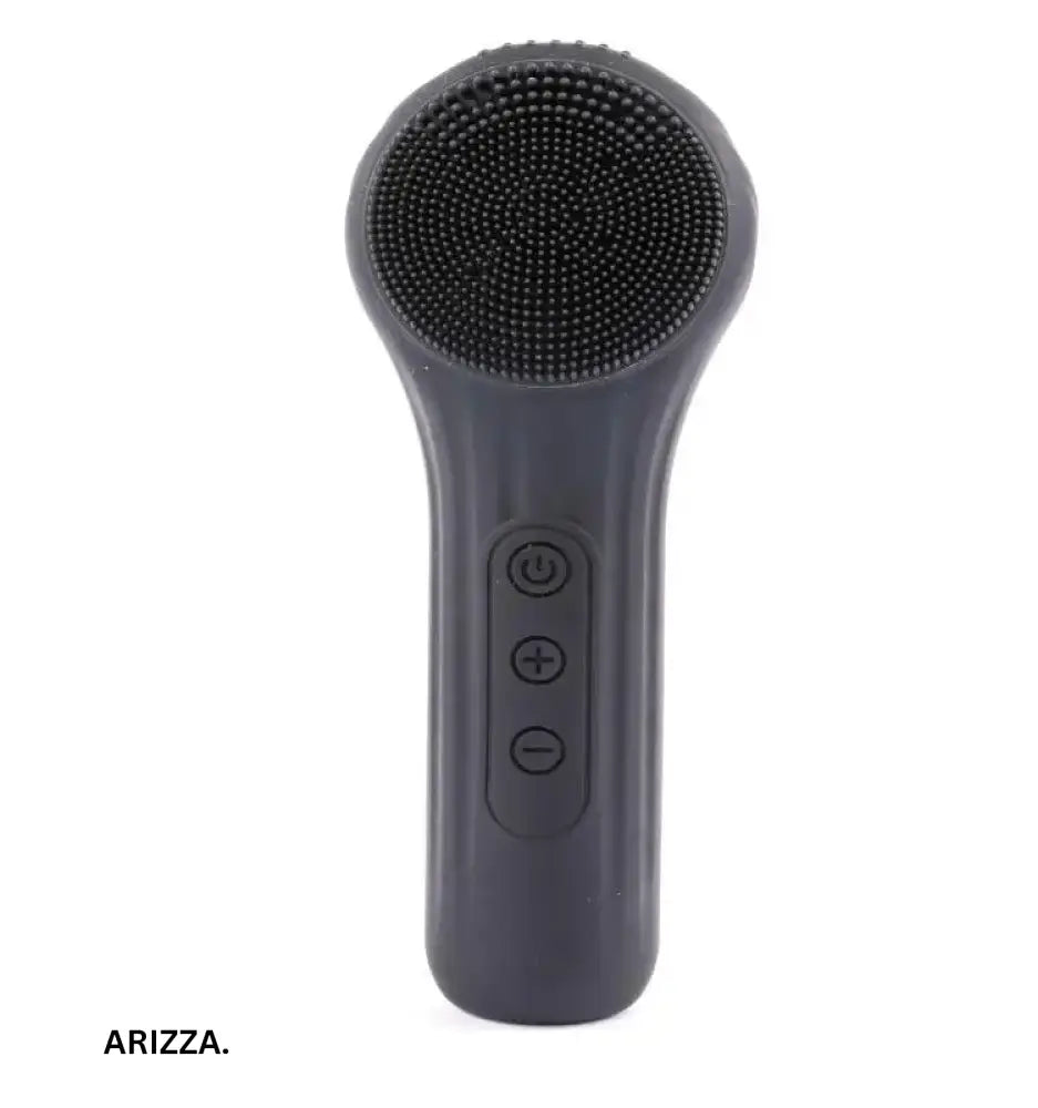 Electric Waterproof Facial Cleansing Brush Black