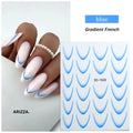 Elegant Flower Nail Decorations Sticker SD-1928