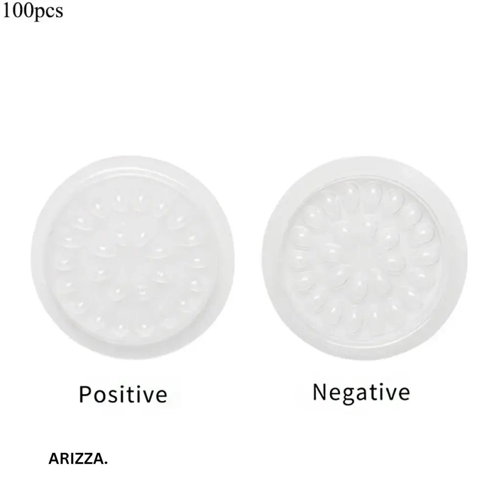 Eye Lashes Glue Pads Makeup Tool clear 100pcs