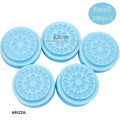 Eye Lashes Glue Pads Makeup Tool light blue 100pcs