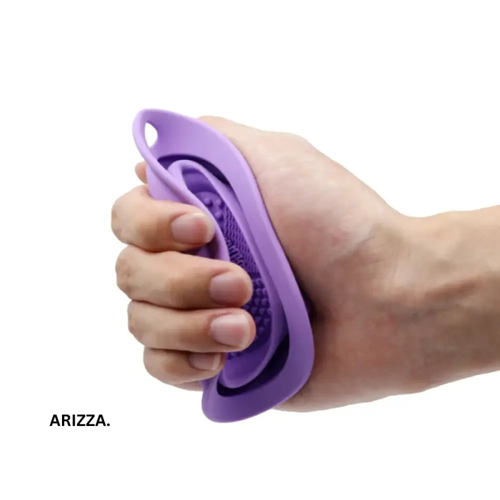 Folding Silicone Makeup Brush Cleaner Bowl