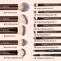 Foundation Concealer Makeup Brush Set