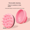 Head Scalp Silicone Brush Massage Comb