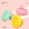 Head Scalp Silicone Brush Massage Comb