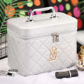 Large Capacity Portable Makeup Bag Silver / S 21x13.5x13cm