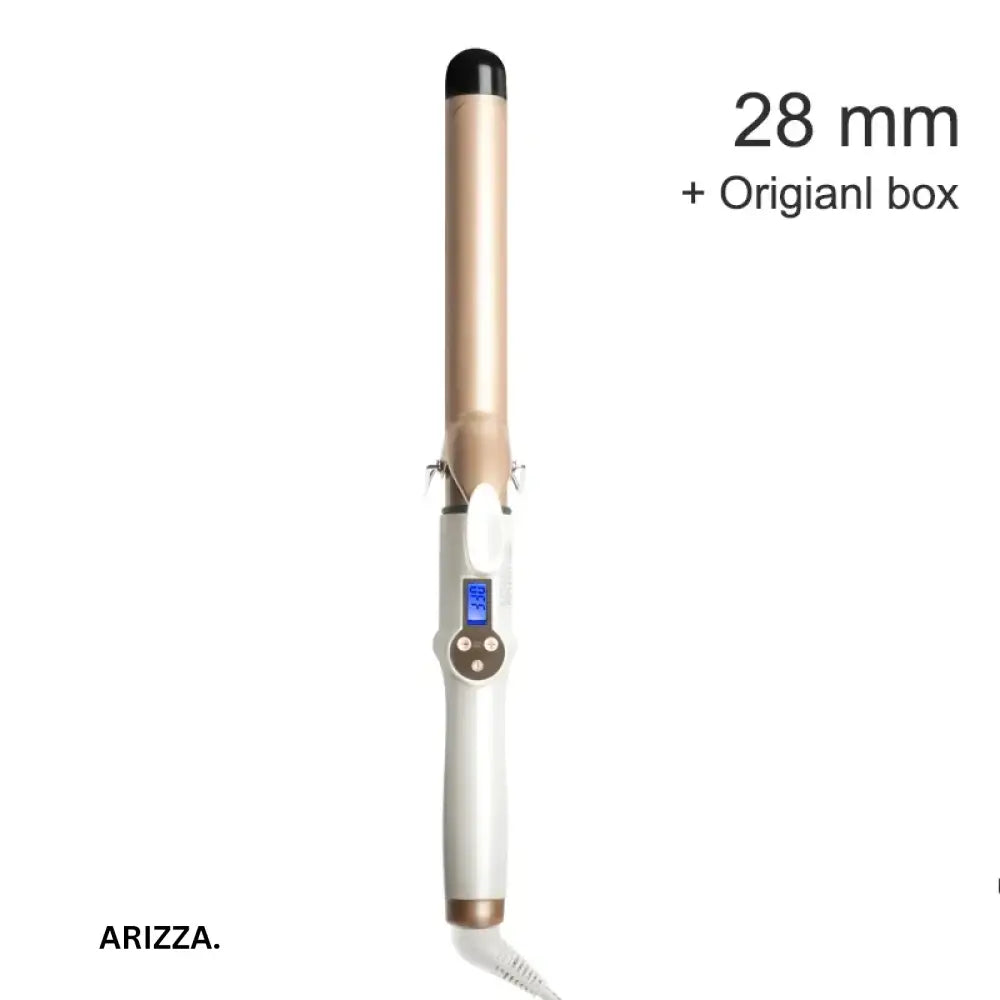LCD Screen Digital Hair Curling Iron 28mm boxed / us