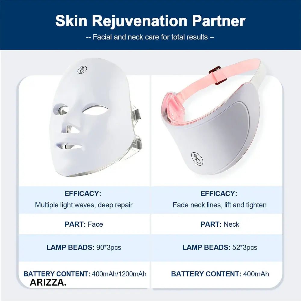 LED Skin Care Face Neck Machine Massager