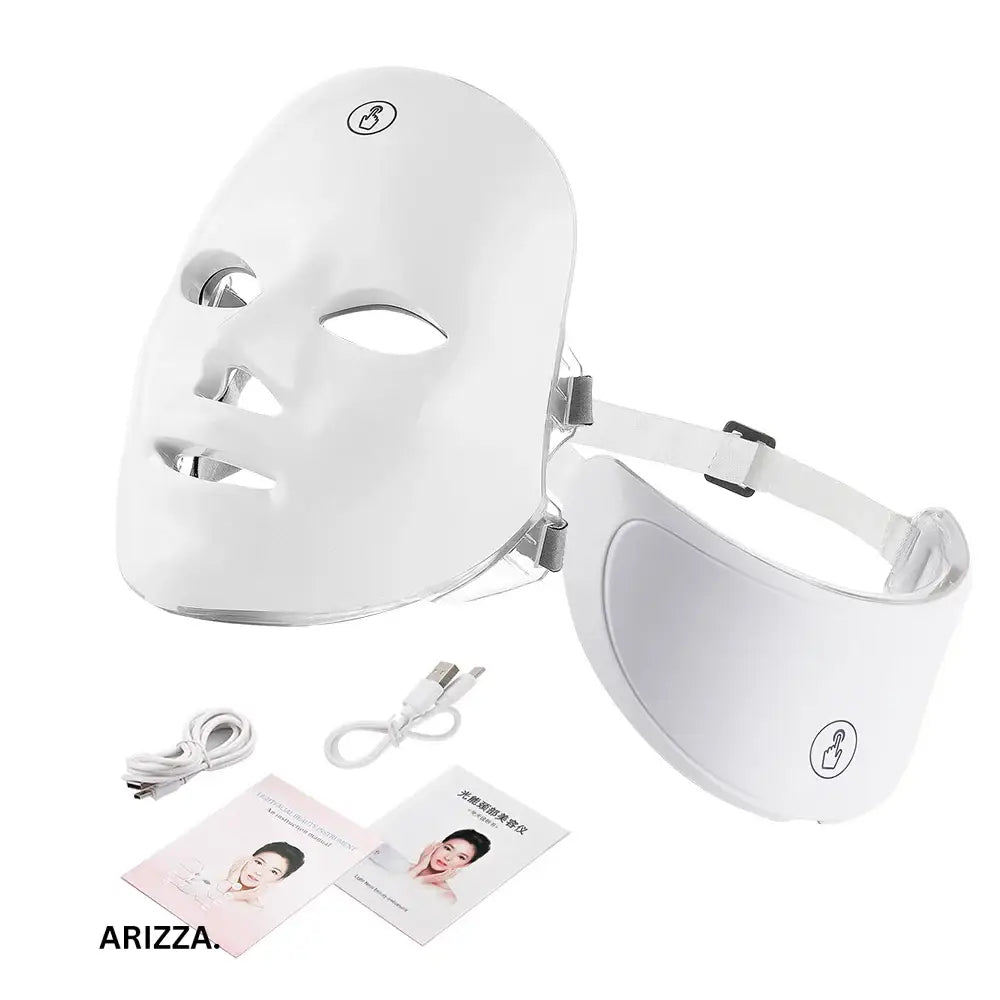 LED Skin Care Face Neck Machine Massager 2PCS-no box