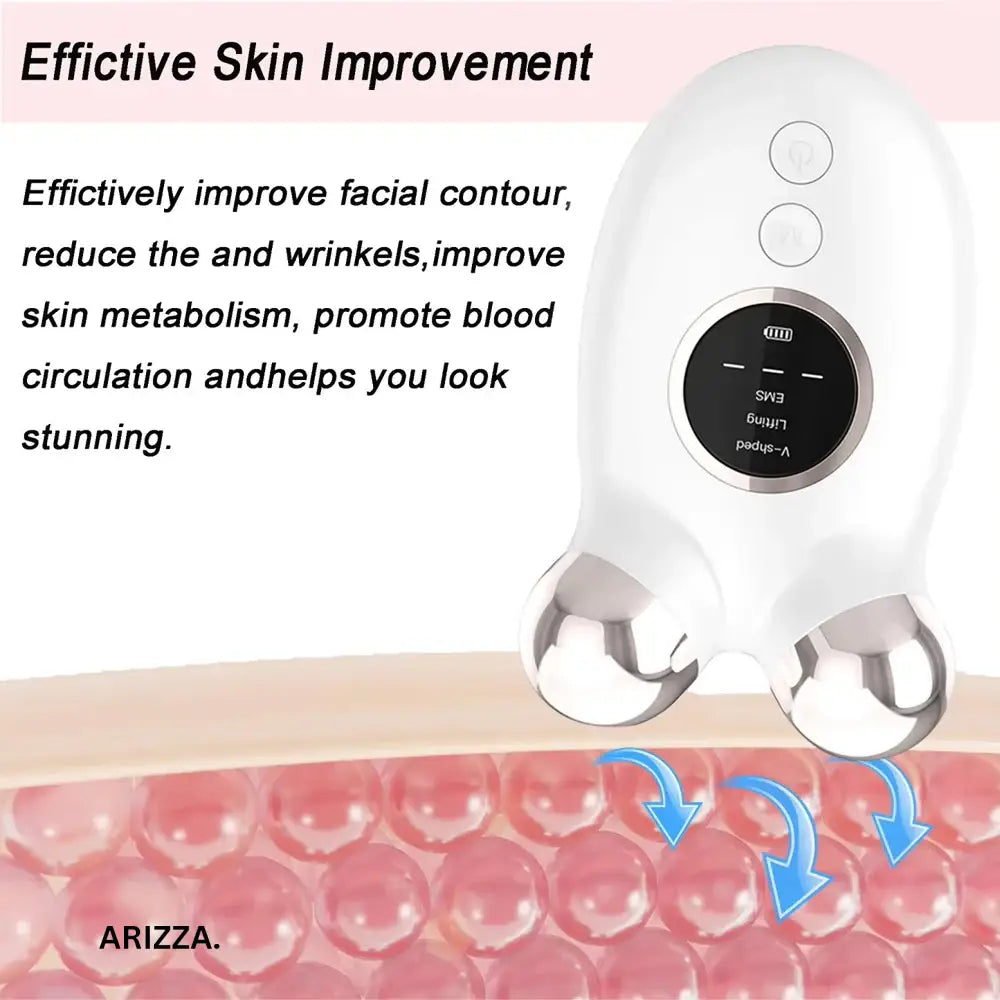 Microcurrent Anti-Wrinkle Facial Massager