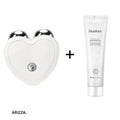 Mini Facial 3D Microcurrent Electric Face Massager White with Gel