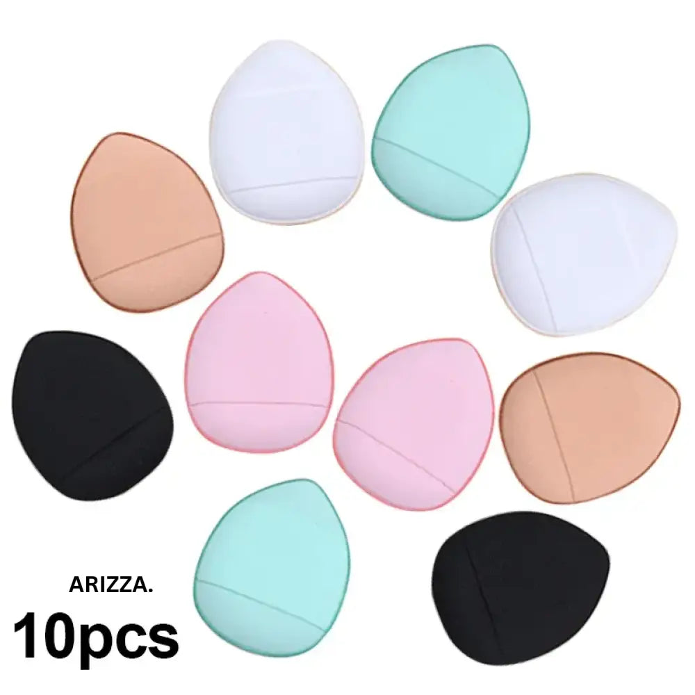 Mini Finger Puff Foundation Air Cushion Sponge 10 mix in bag