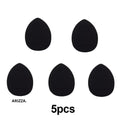 Mini Finger Puff Foundation Air Cushion Sponge 5 black in bag